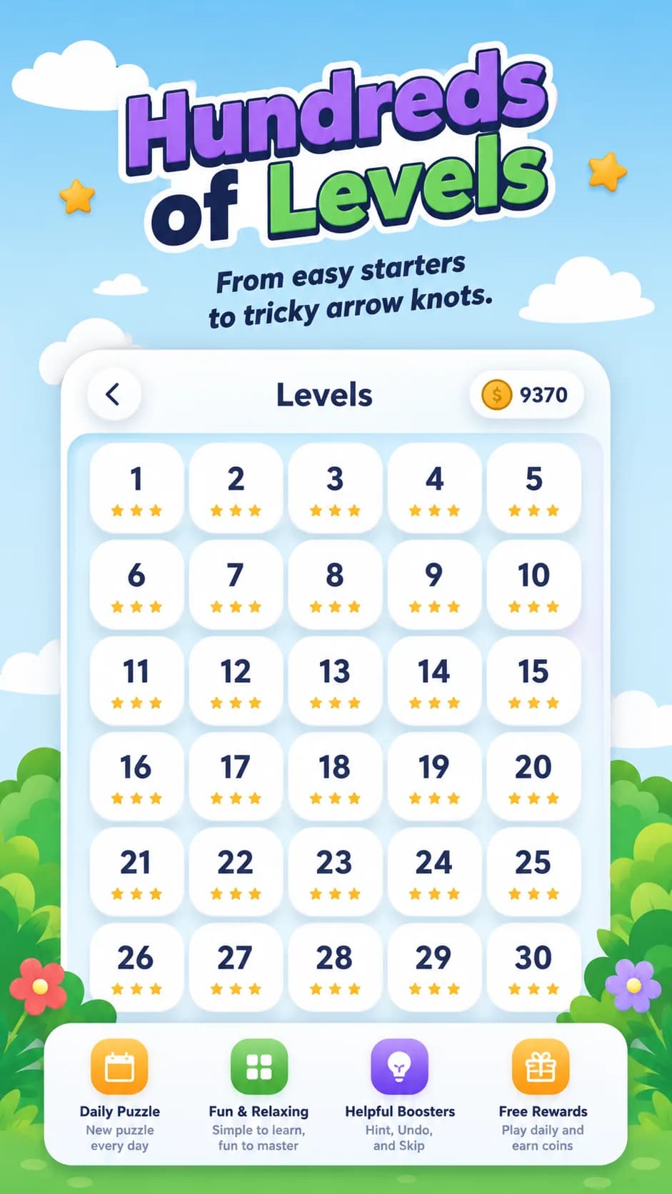 Arrow Knot on Android phone, screen 3