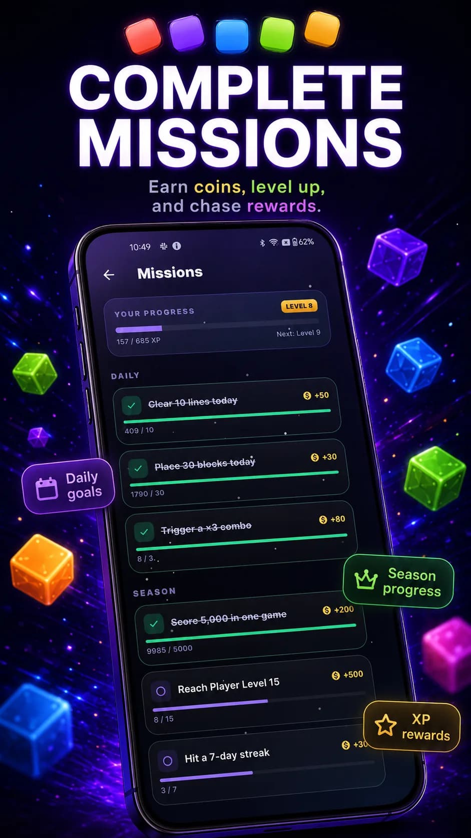 BlockBaaz on Android phone, screen 6