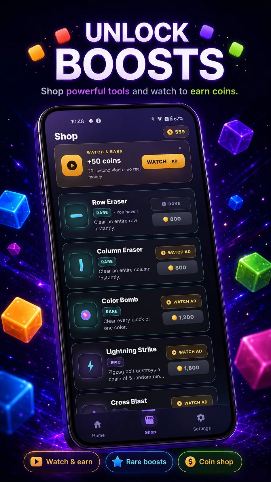 BlockBaaz on Android phone, screen 7