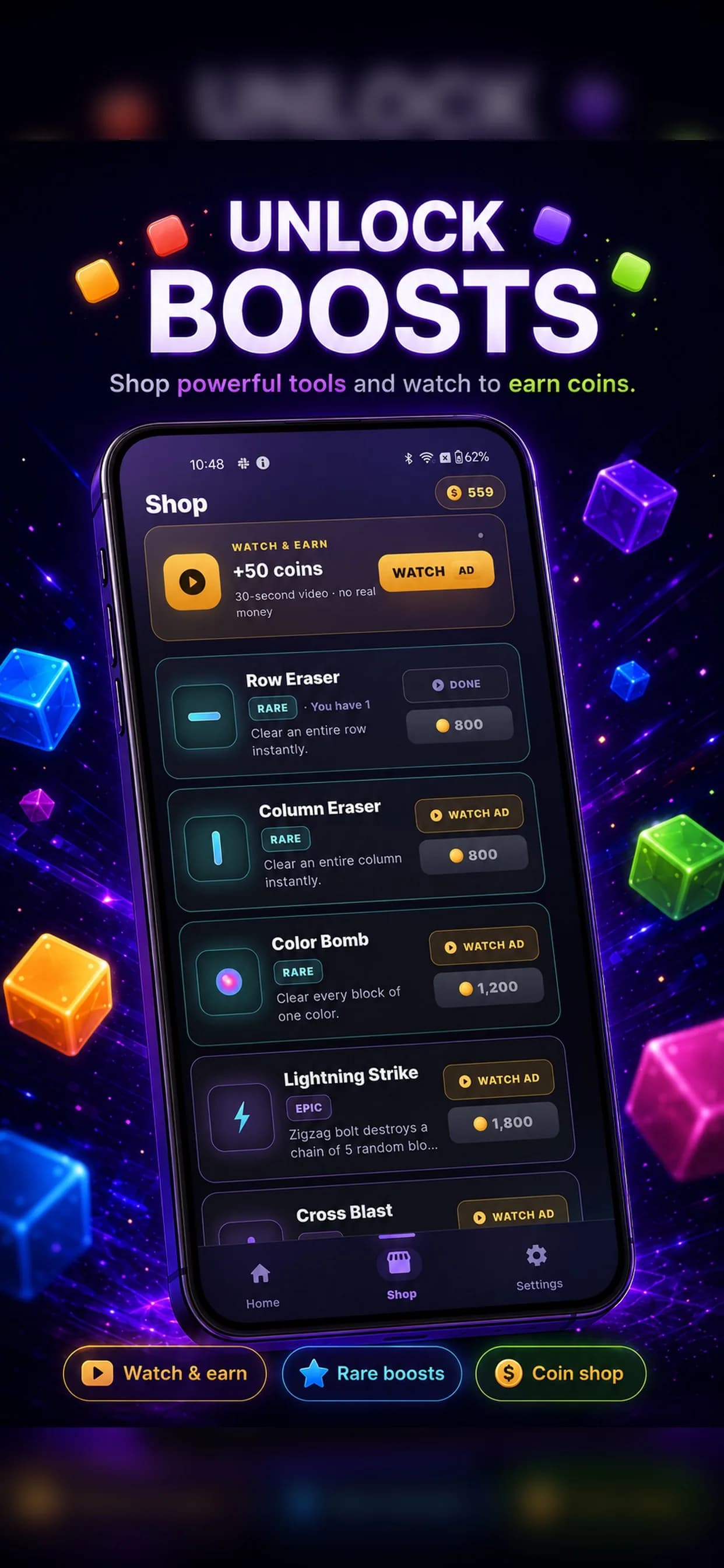 BlockBaaz on iPhone, screen 5