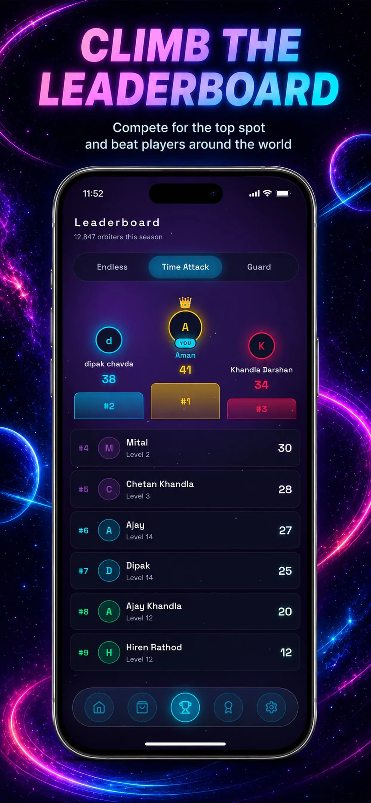 Chroma Orbit on iPhone, screen 6