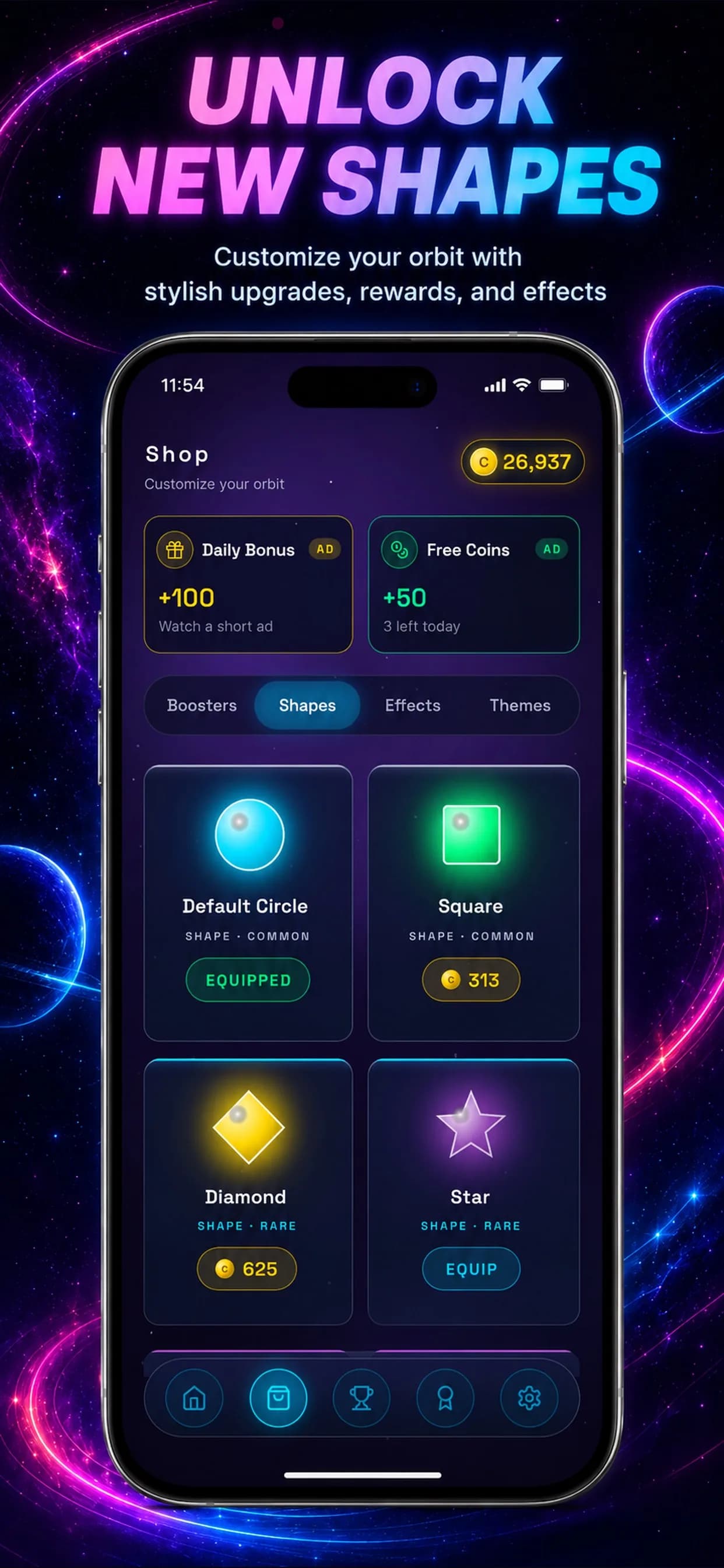 Chroma Orbit on iPhone, screen 8