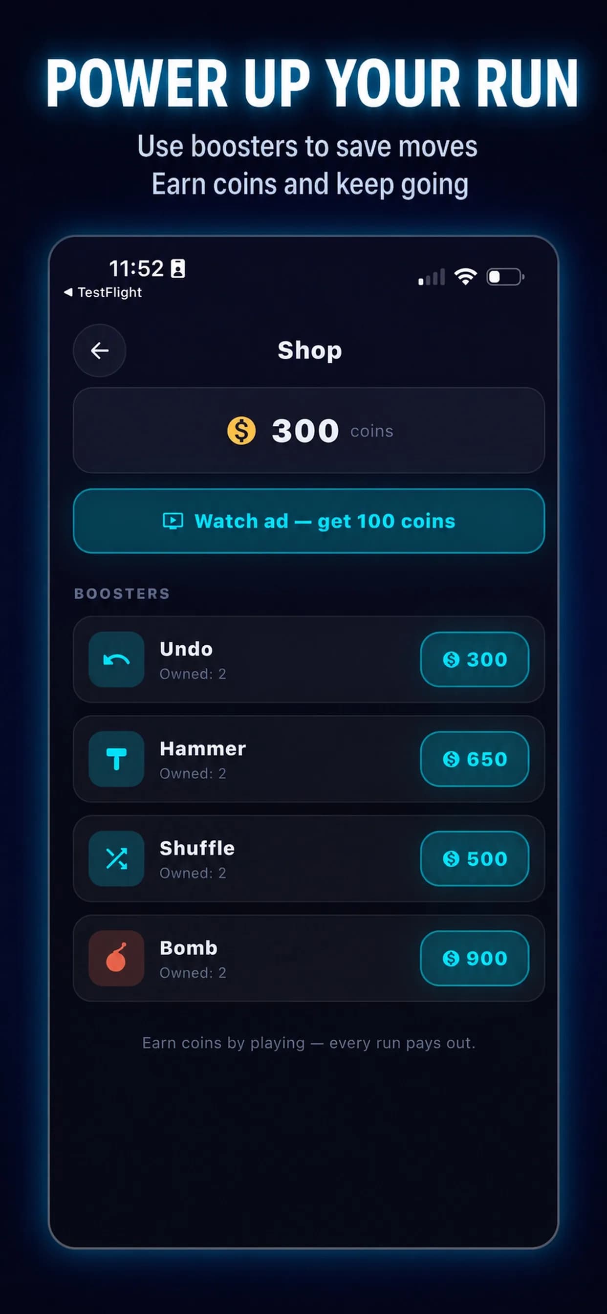 Infinity Number Merge on iPhone, screen 6