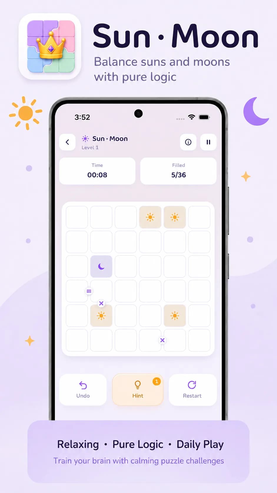 Logic Arena on Android phone, screen 8
