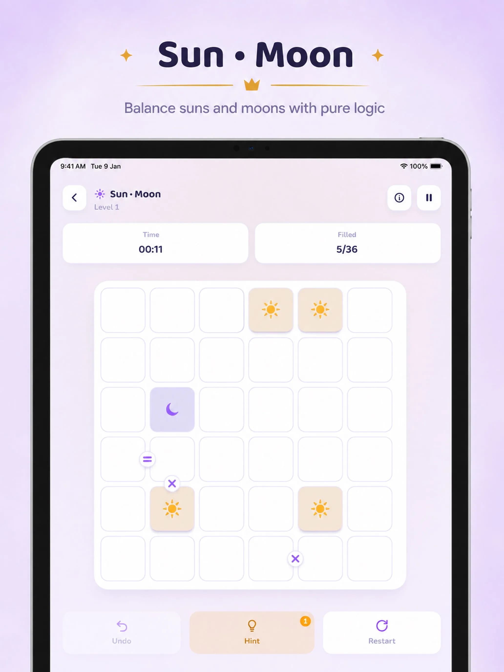 Logic Arena on iPad, screen 7
