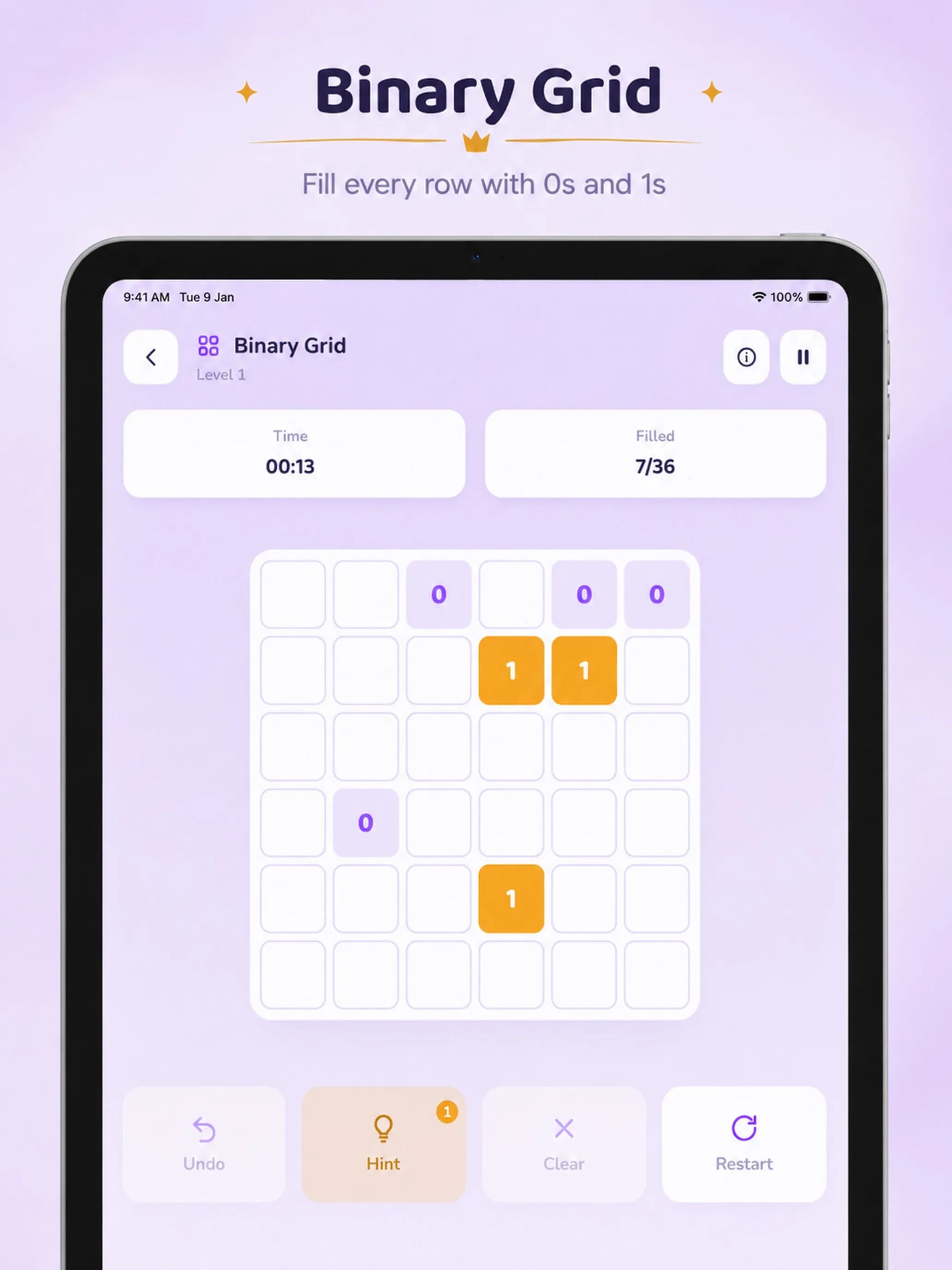 Logic Arena on iPad, screen 4