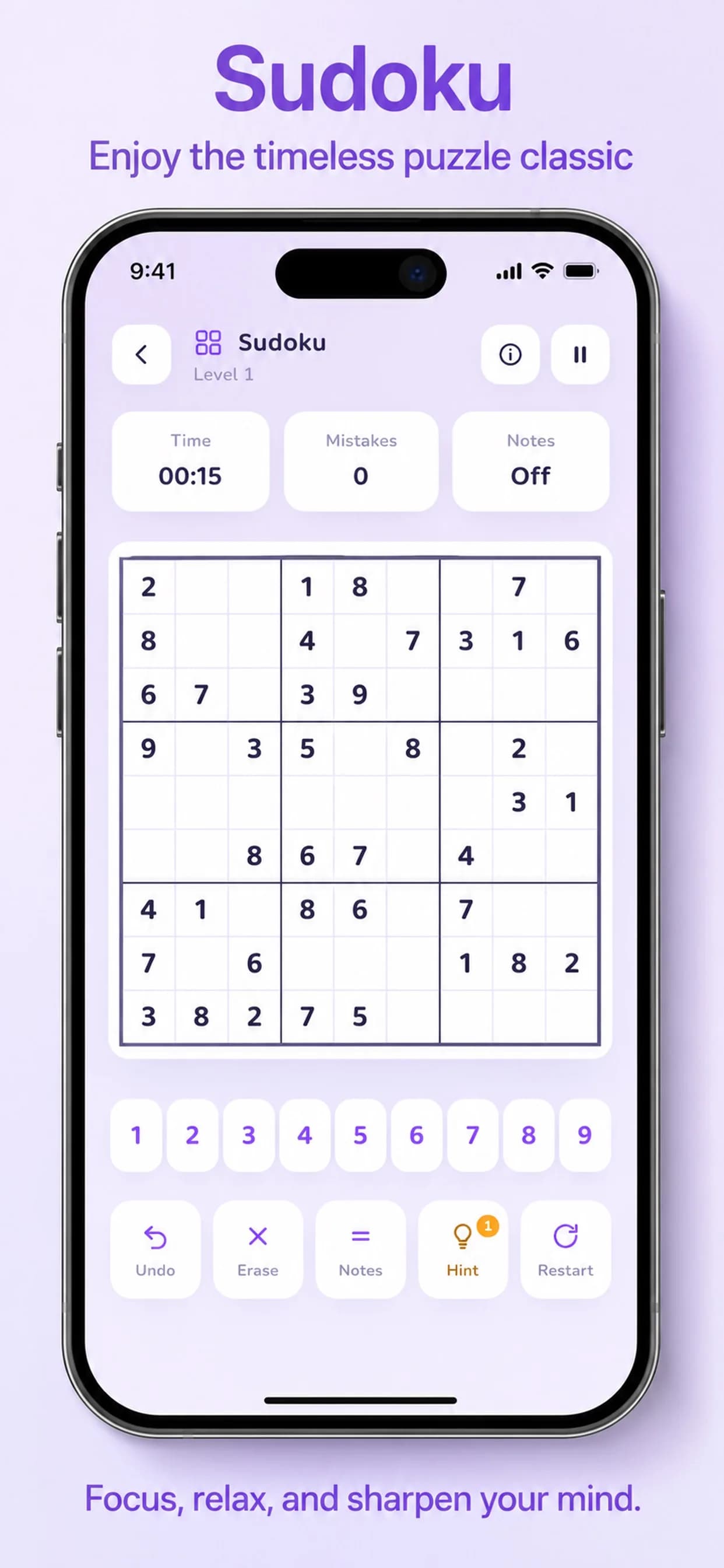 Logic Arena on iPhone, screen 3